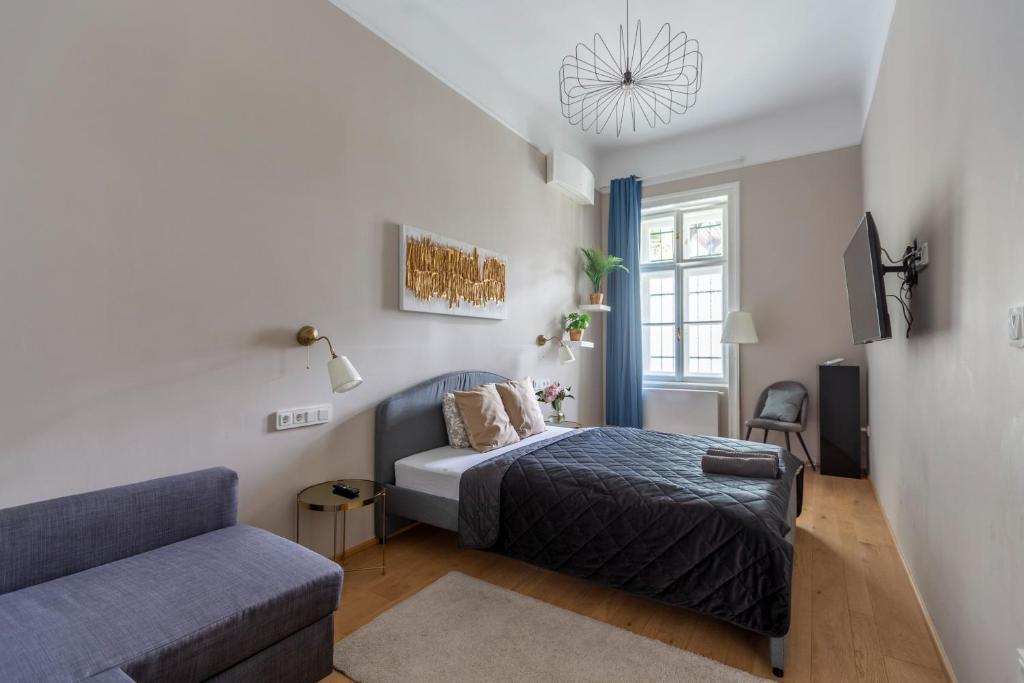 Posteľ alebo postele v izbe v ubytovaní Luxury Elizabeth Residence next to the New York Café