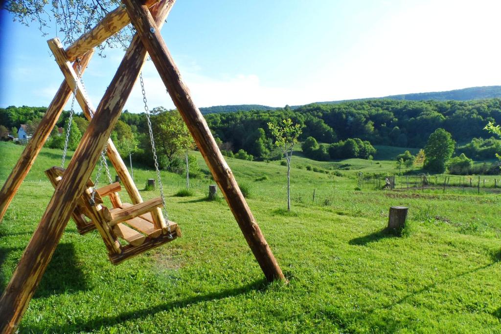 Paysage naturel près de la maison d'hôtes