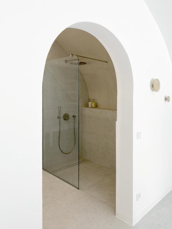 Ένα μπάνιο στο Marousi Cycladic House with private pool