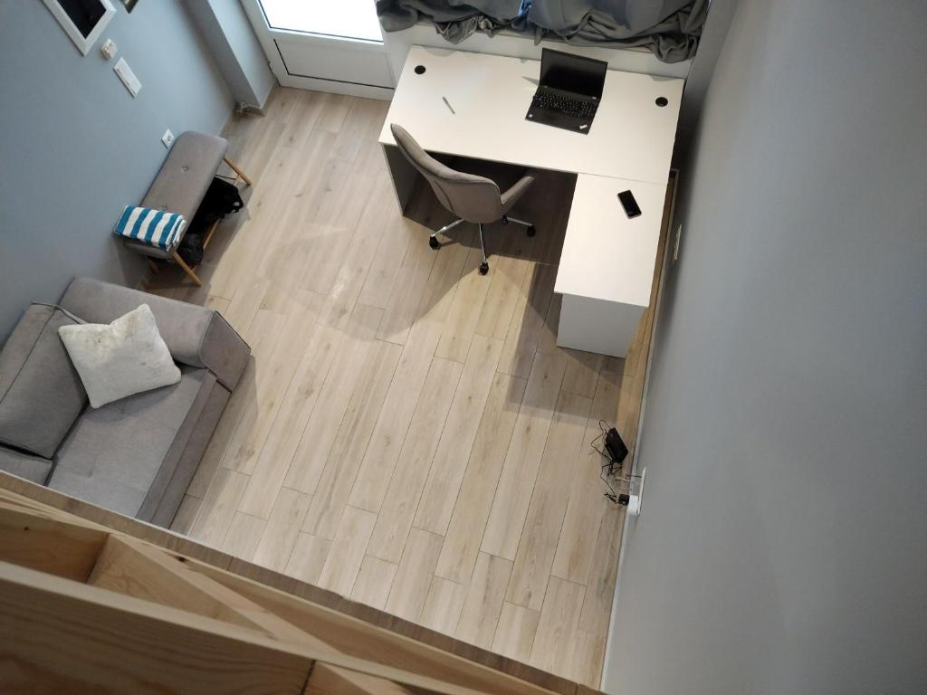 Posezení v ubytování KingsWay Mezzanine