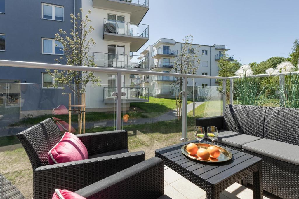 Posedenie v ubytovaní Seaside Apartamenty Porta Mare I Kołobrzeg
