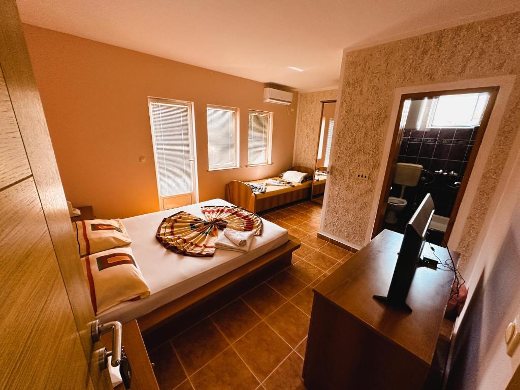 Postel nebo postele na pokoji v ubytování Apartments La Cancela