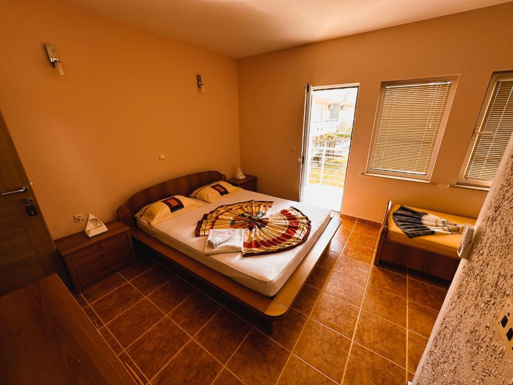 Postel nebo postele na pokoji v ubytování Apartments La Cancela