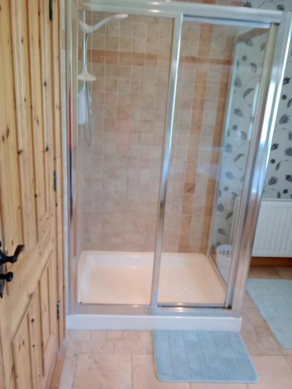 Koupelna v ubytování Tullynacrunat Lodge