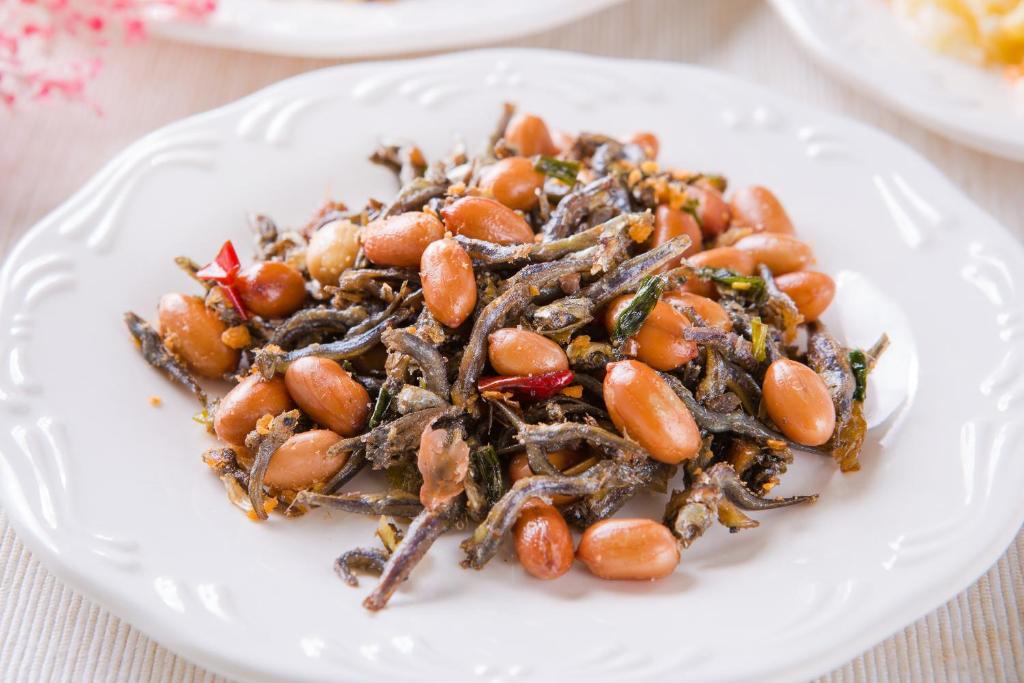 宾馆内部或周边提供的食物