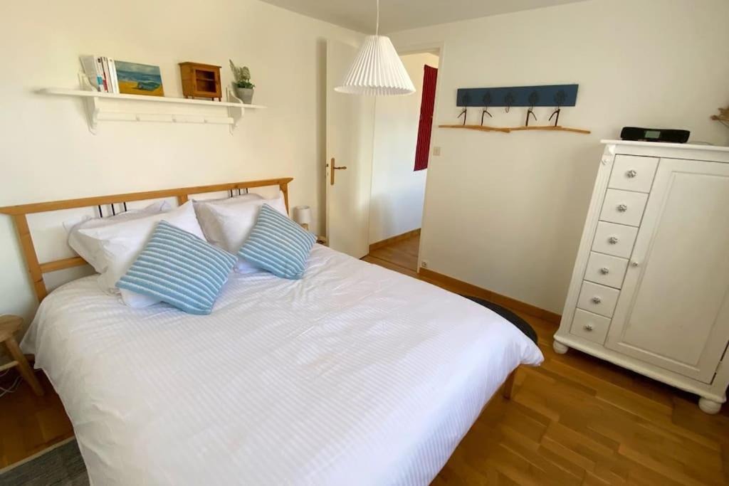 Postel nebo postele na pokoji v ubytování Gîte Pachamama