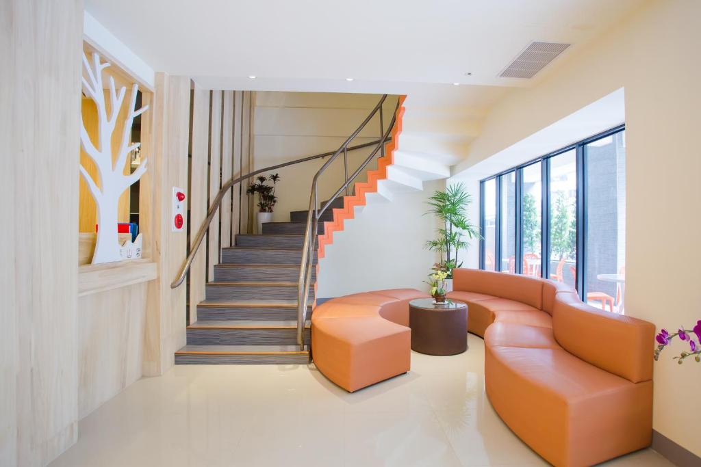 Yung An Business Hotel的休息区