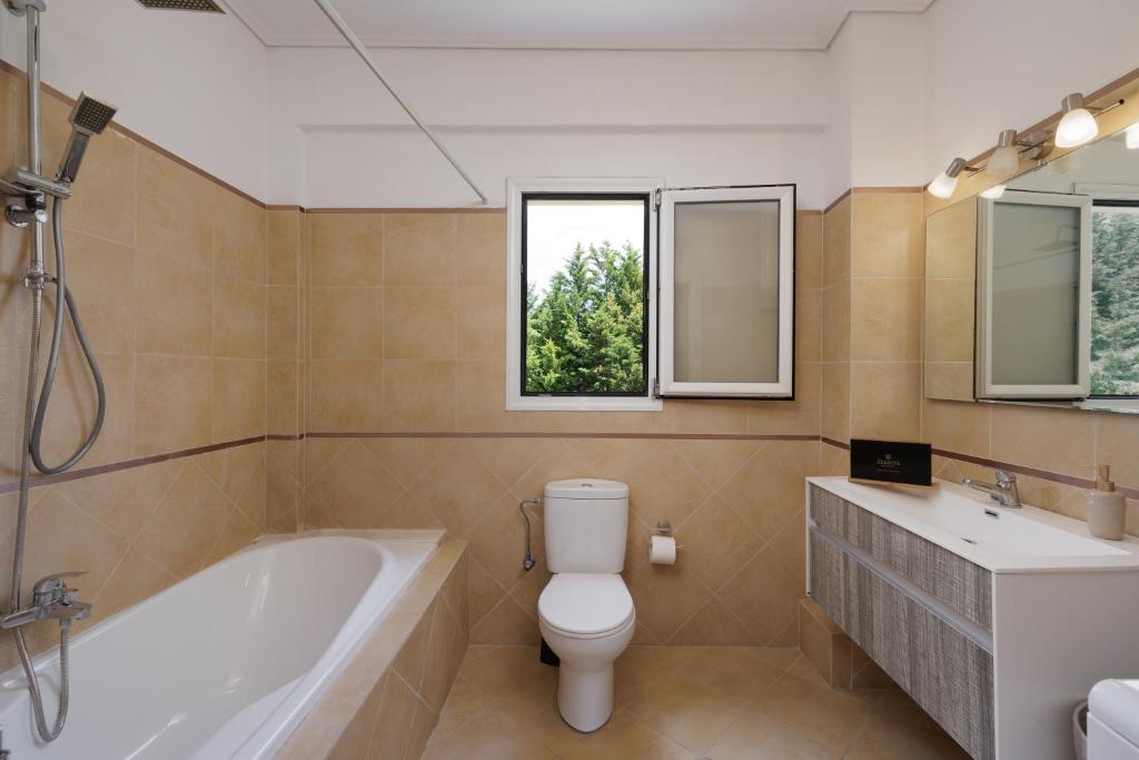 Koupelna v ubytování Luxury Villa Perla