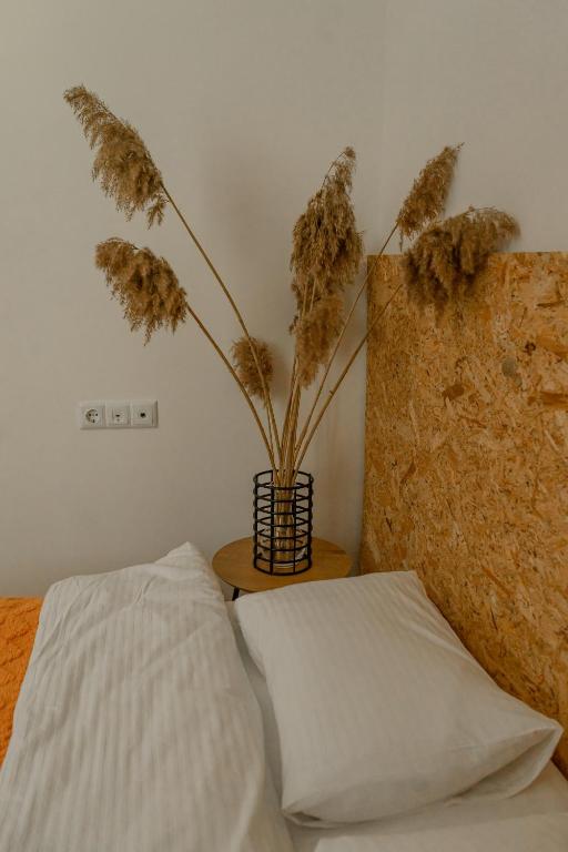 Postel nebo postele na pokoji v ubytování TREND HOUSE Apartments