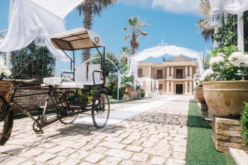 Zahrada ubytování Villa Caleo