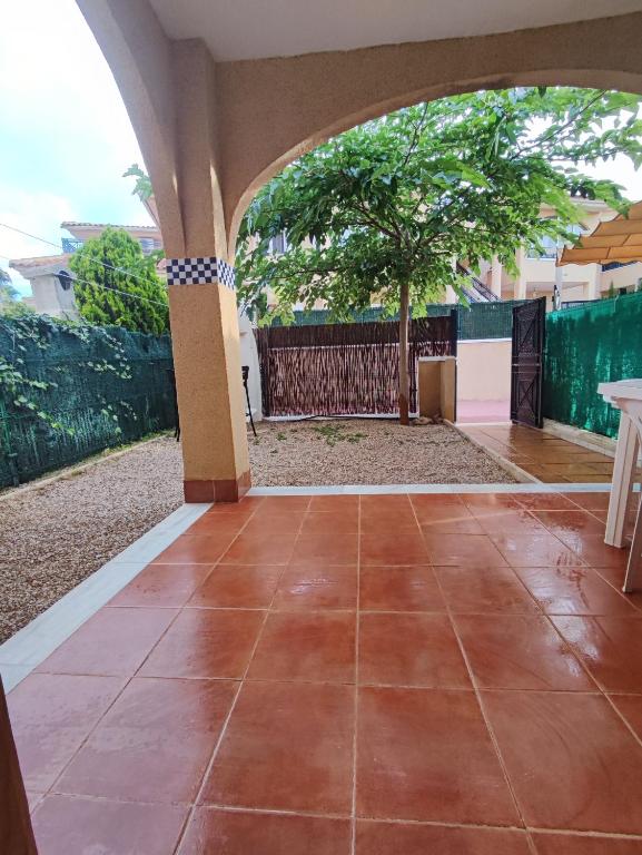 Patio alebo iná vonkajšia časť ubytovania Mi casita