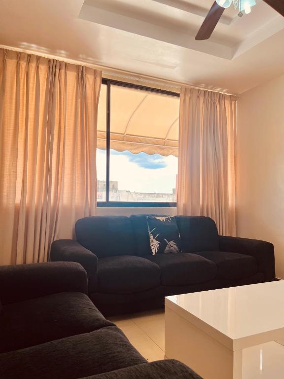 Posezení v ubytování Aparta Hotel Roma