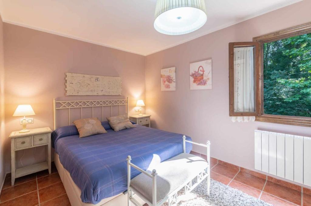 Postel nebo postele na pokoji v ubytování Villa Las Ardillas