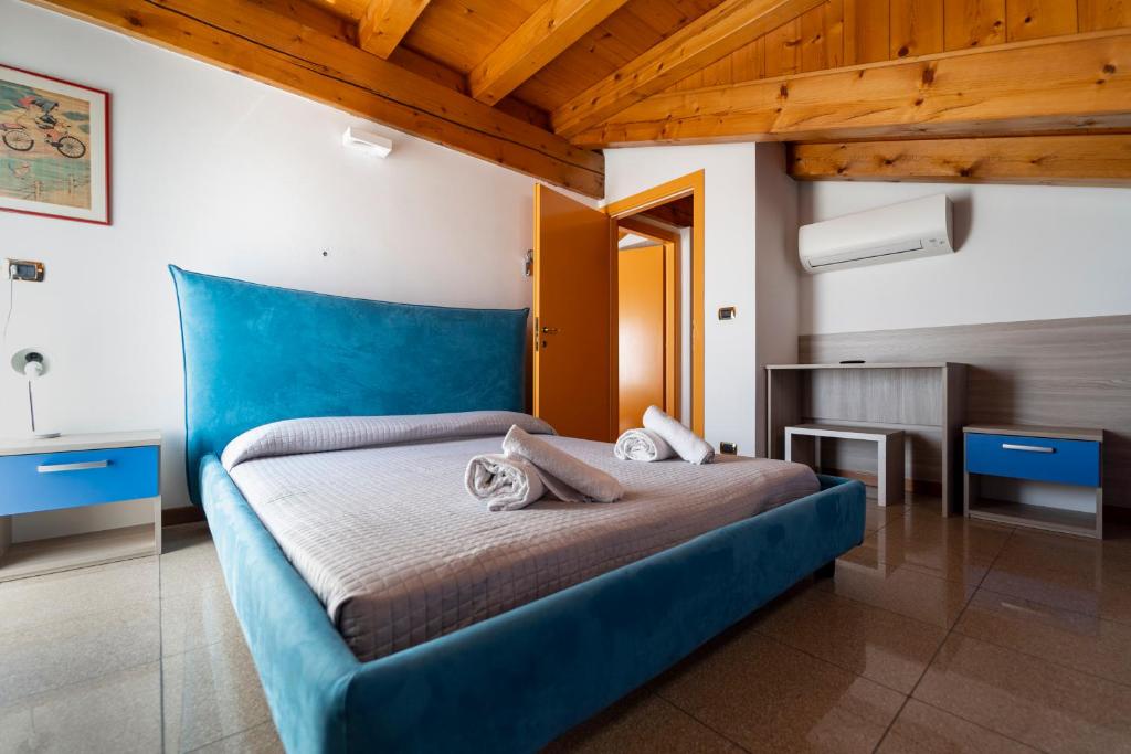 Postel nebo postele na pokoji v ubytování Hotel Capri 3 Stelle SUPERIOR