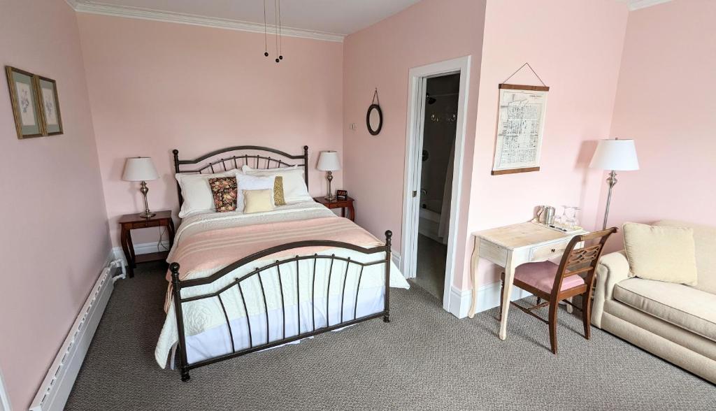 Katil atau katil-katil dalam bilik di The Georgetown Inn