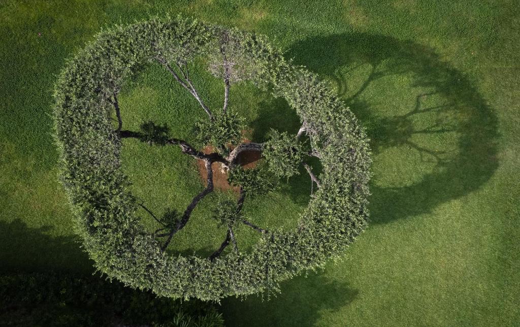 Letecký snímek ubytování Mitsis Bali Paradise