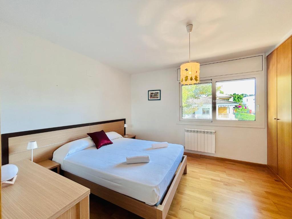 Posteľ alebo postele v izbe v ubytovaní Casa Solsones La Mora