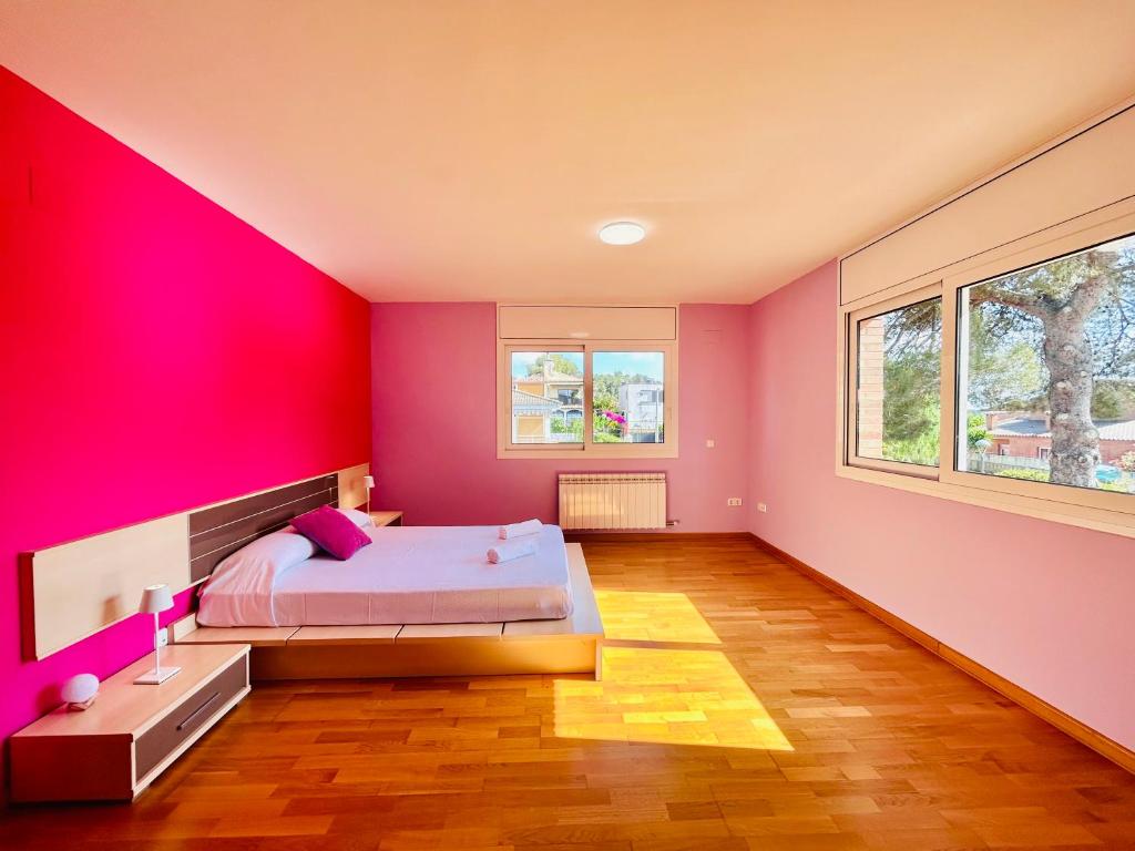 Posteľ alebo postele v izbe v ubytovaní Casa Solsones La Mora