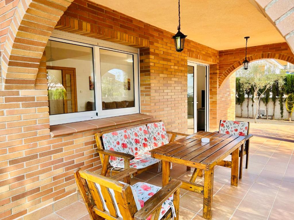 Balkón alebo terasa v ubytovaní Casa Solsones La Mora