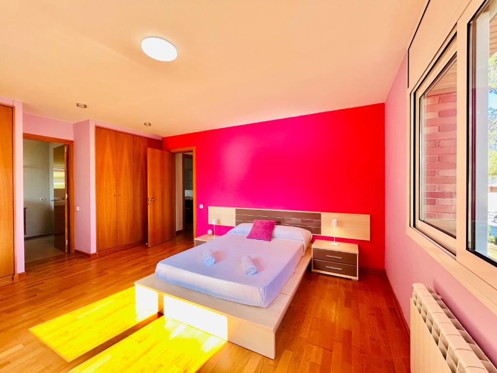 Posteľ alebo postele v izbe v ubytovaní Casa Solsones La Mora