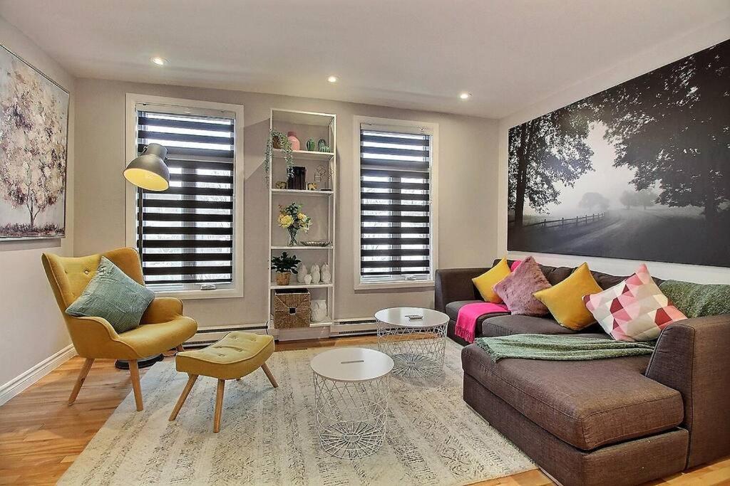 Posezení v ubytování Bluenose