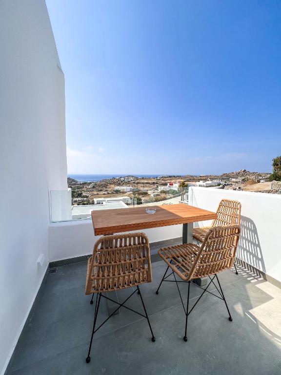 Balkón nebo terasa v ubytování Lectus Mykonos