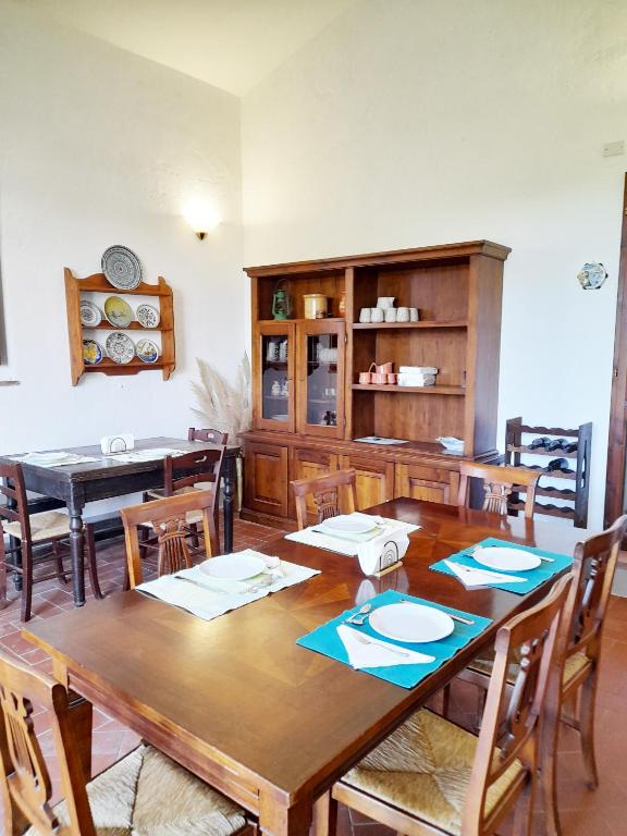 Posezení v ubytování Borgo de' Muracci