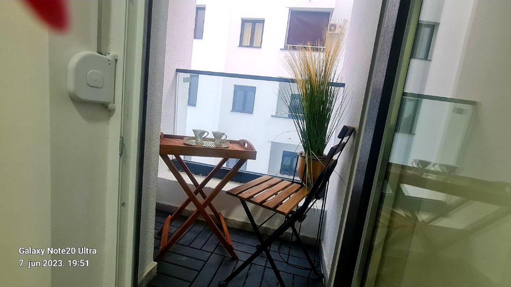 Balkón nebo terasa v ubytování RELAX LUX AKVA PARK 2(K-KOMPLEX)