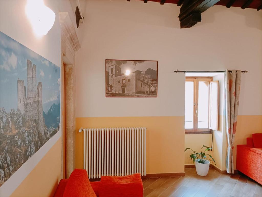 Posezení v ubytování Casa Fra Ambrogio