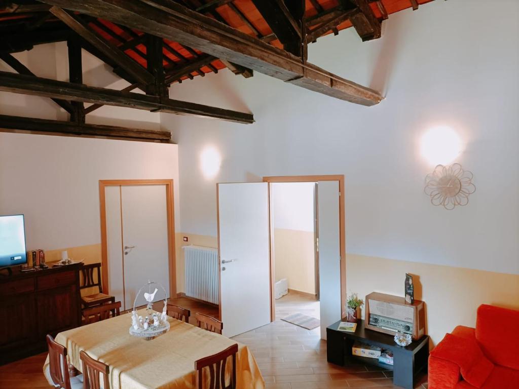Posezení v ubytování Casa Fra Ambrogio