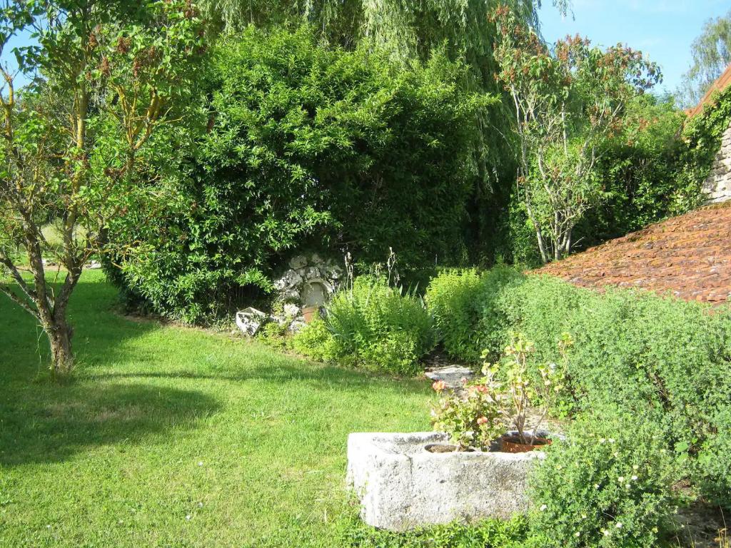 Um jardim em La maison d&#39;Ormancey