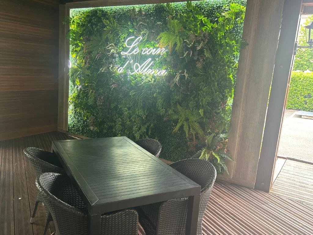 Zahrada ubytování Hôtel Restaurant Clément ADER