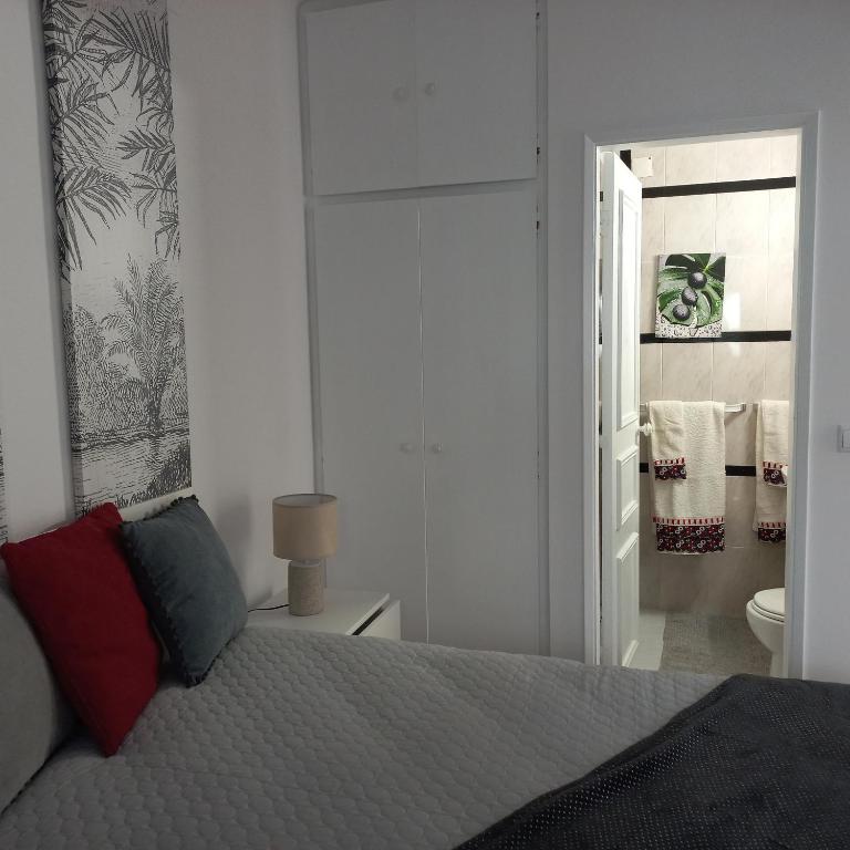 Postel nebo postele na pokoji v ubytování Apartamentos Bela Vista