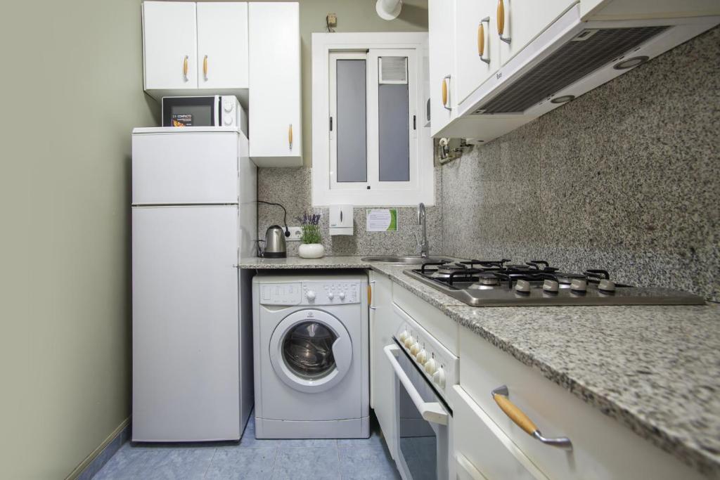 Kuchyňa alebo kuchynka v ubytovaní P1PAR1001 - Wonderfull aparment in Paralel