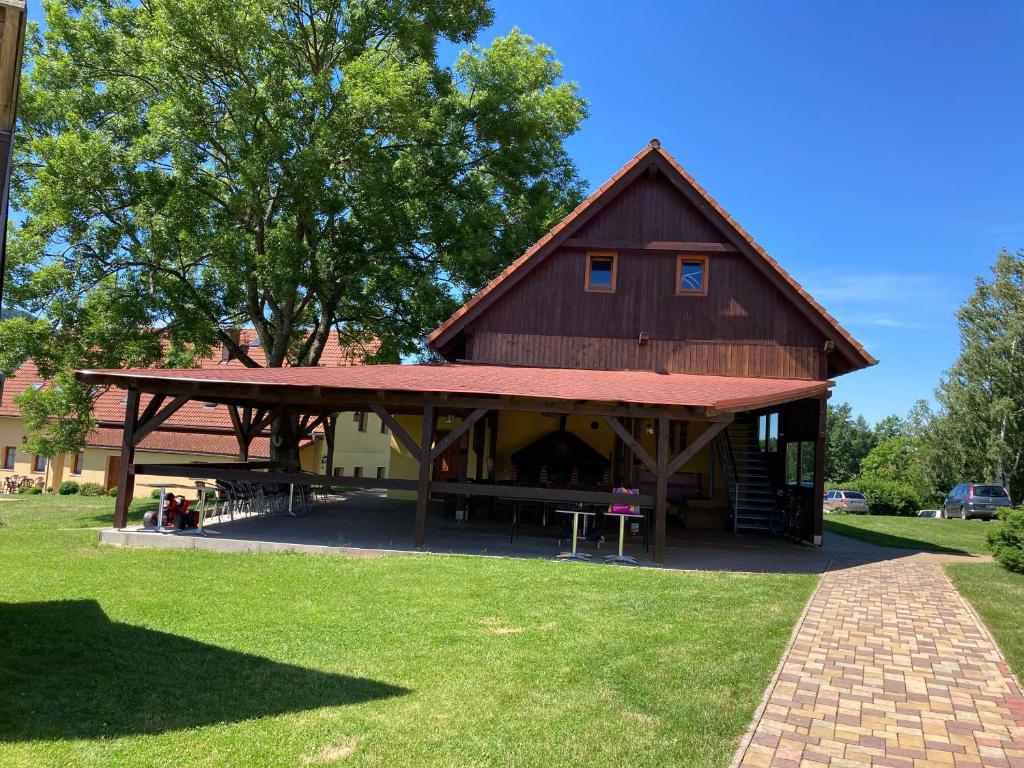 Zahrada ubytování Pension Hofberg