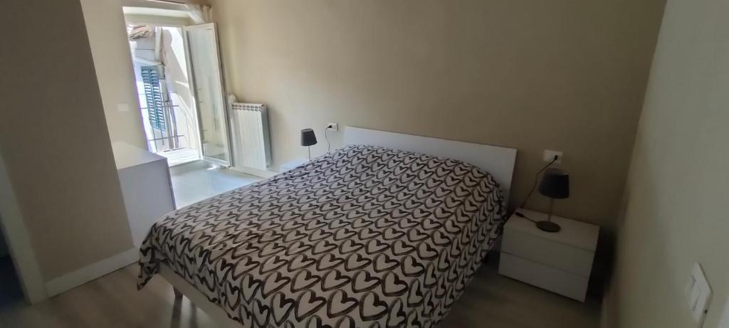 Ένα ή περισσότερα κρεβάτια σε δωμάτιο στο Apartment in Pistoia (Tuscany)