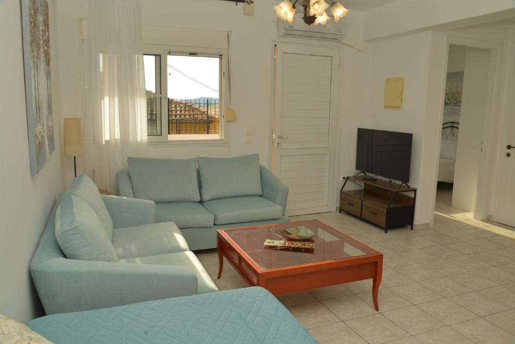 Posezení v ubytování Unique Home
