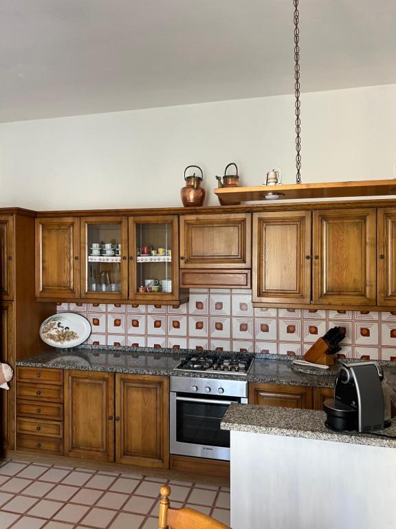A kitchen or kitchenette at Casa Vanni