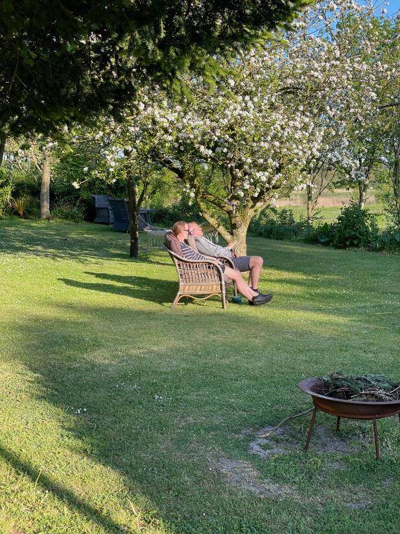 Zahrada ubytování Feriehus i skøn natur