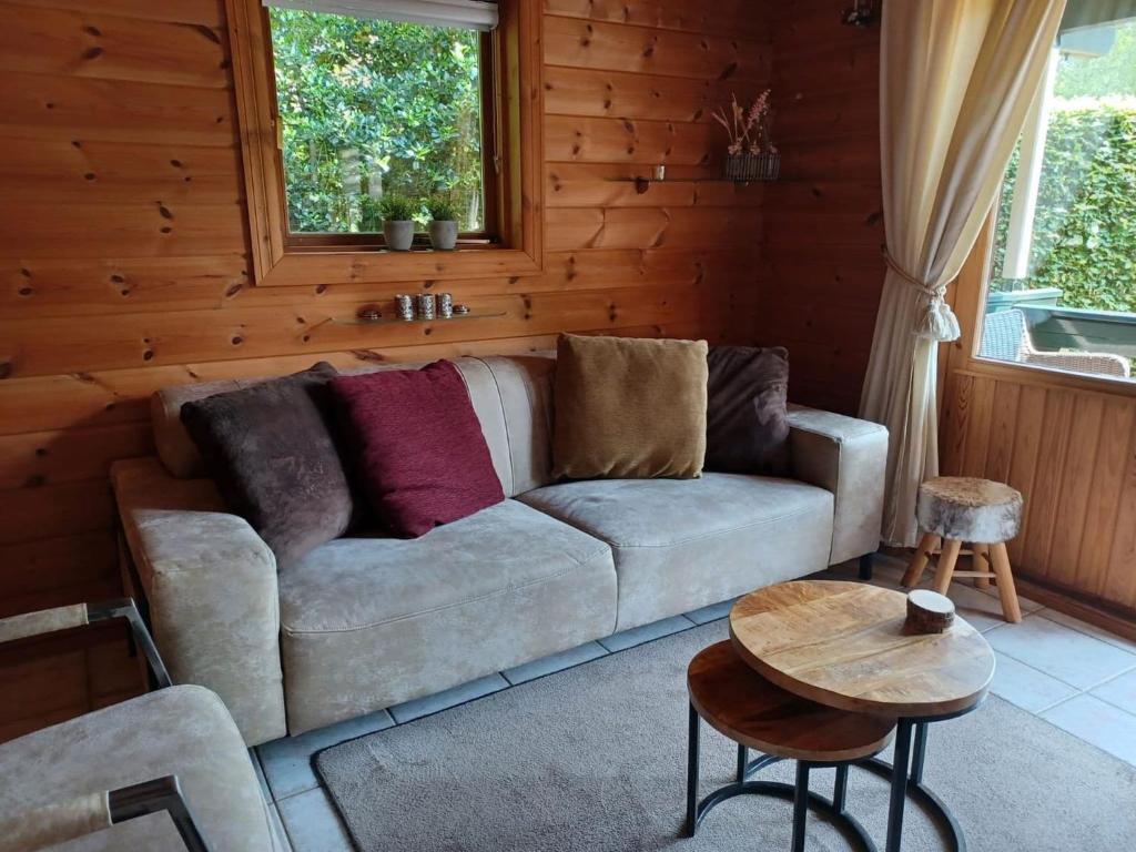 Posezení v ubytování Holiday Home Hulshorst near Dolfinarium
