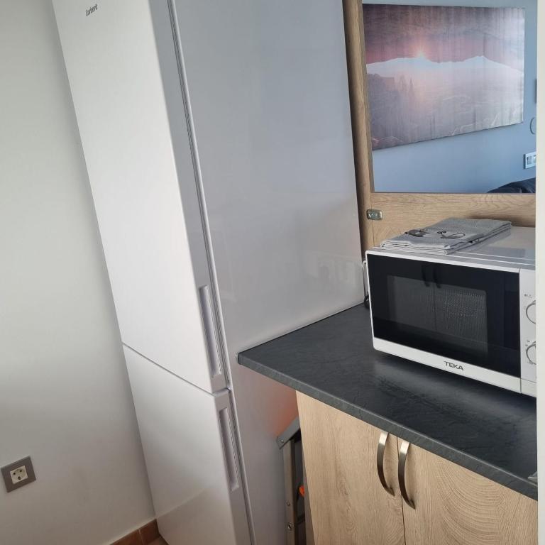 Kuchyň nebo kuchyňský kout v ubytování Isolcan