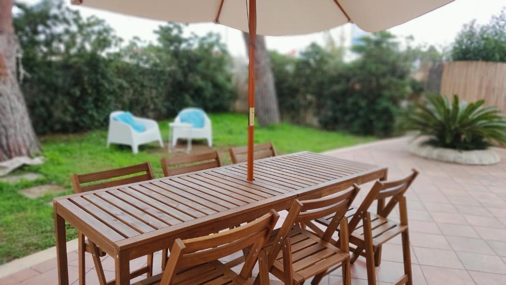 Vonkajšia záhrada v ubytovaní Playa Vacation House