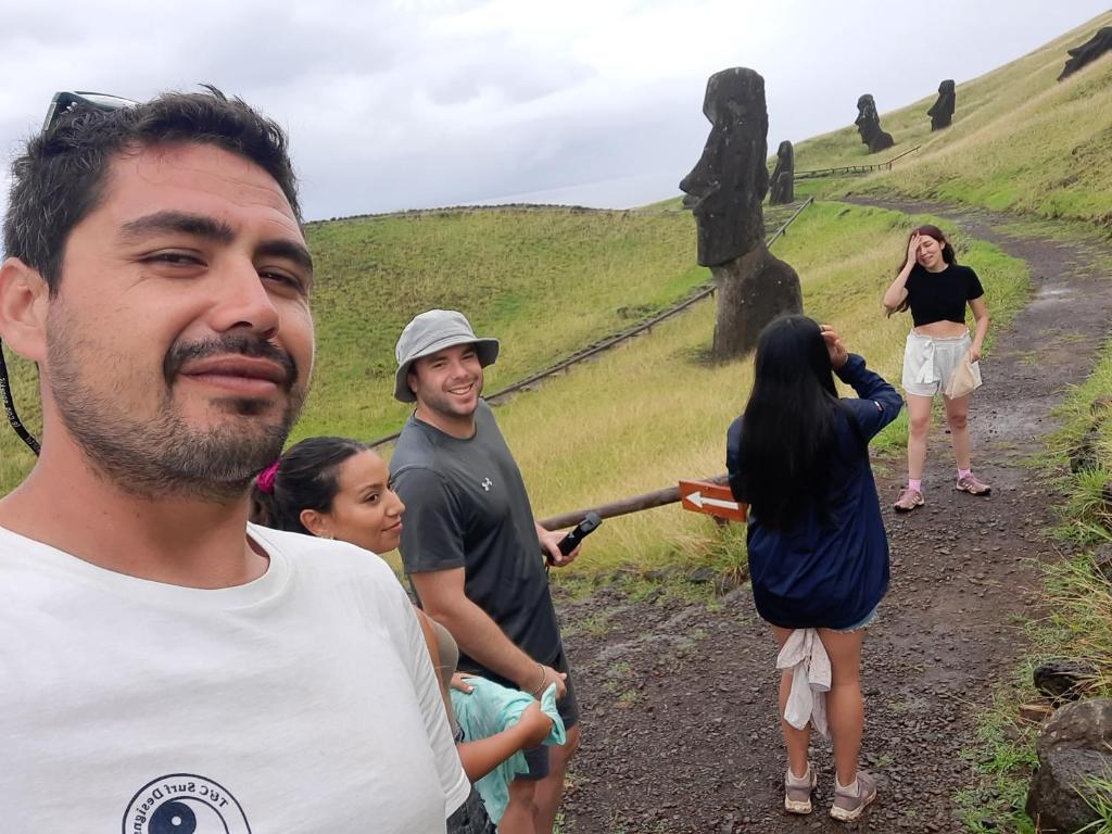 Hosté ubytování Moehiva Camping Rapa Nui