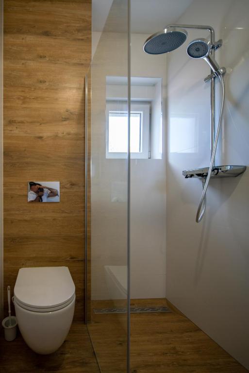 Kúpeľňa v ubytovaní Lea Apartments