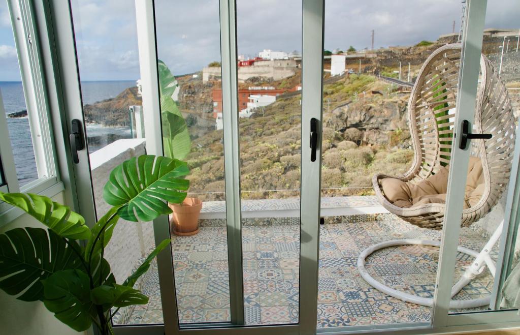Nespecifikovaný výhled na hory nebo výhled na hory při pohledu z apartmánu