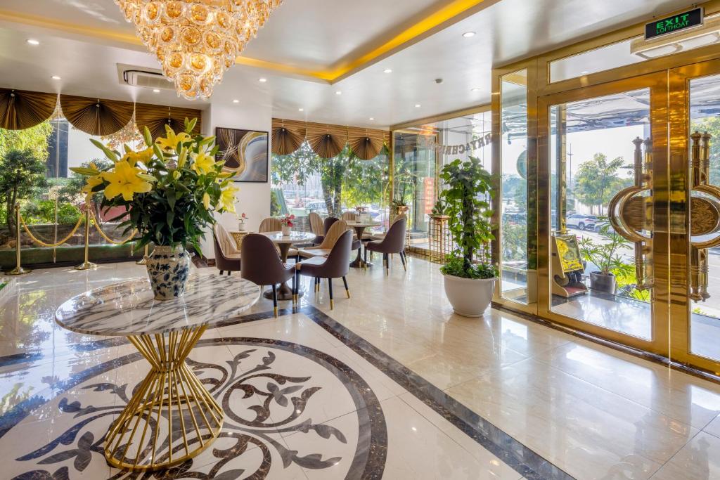 Posezení v ubytování Diamond Luxury Hotel