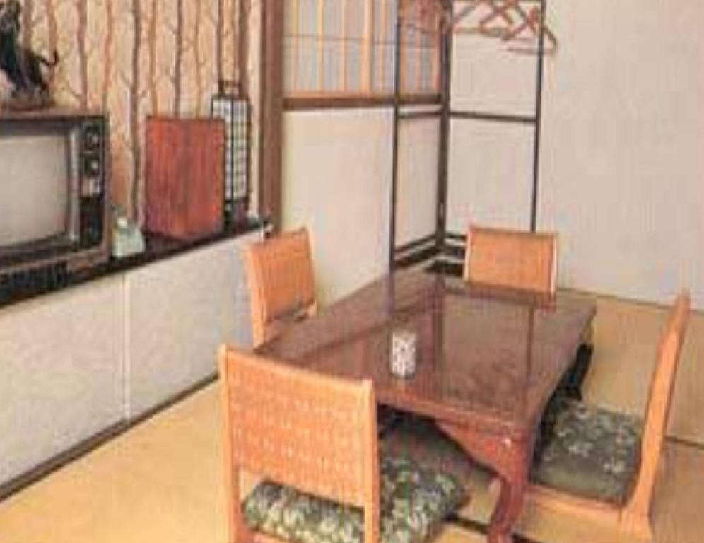 Posezení v ubytování Ryokan Takayama