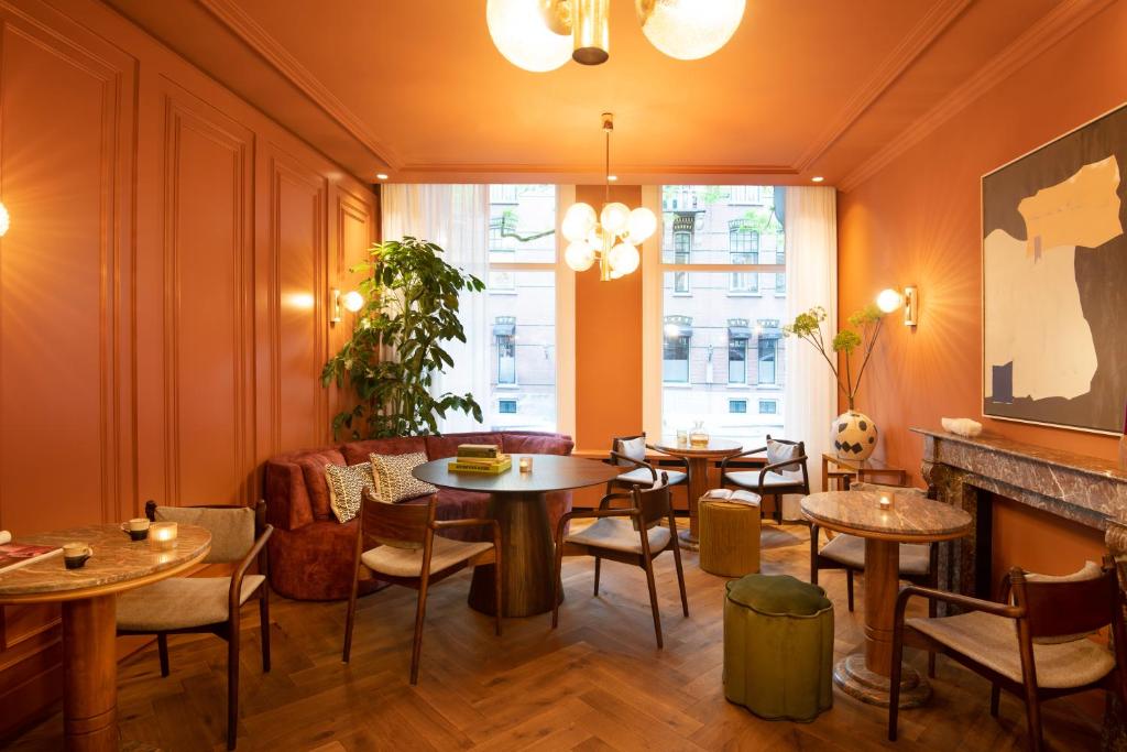 Restaurace v ubytování Jan Luyken Amsterdam