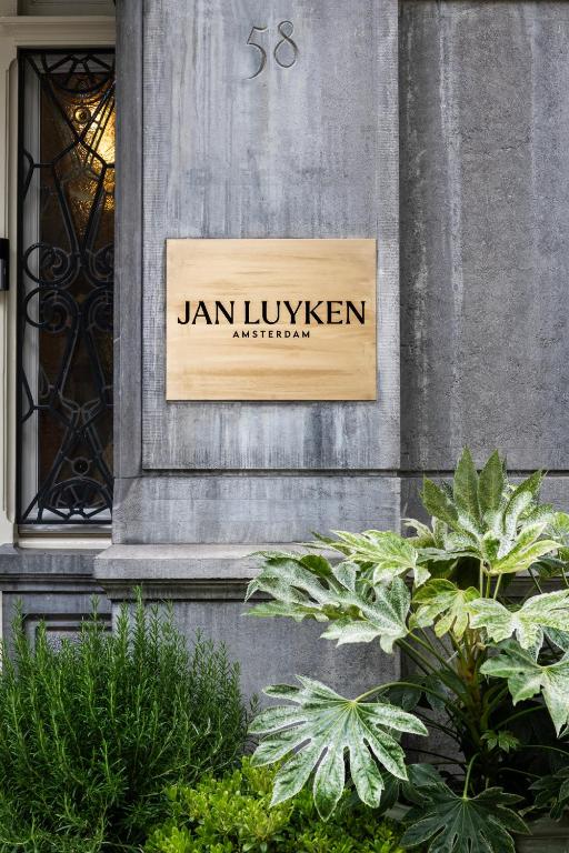 Certifikát, hodnocení, plakát nebo jiný dokument vystavený v ubytování Jan Luyken Amsterdam
