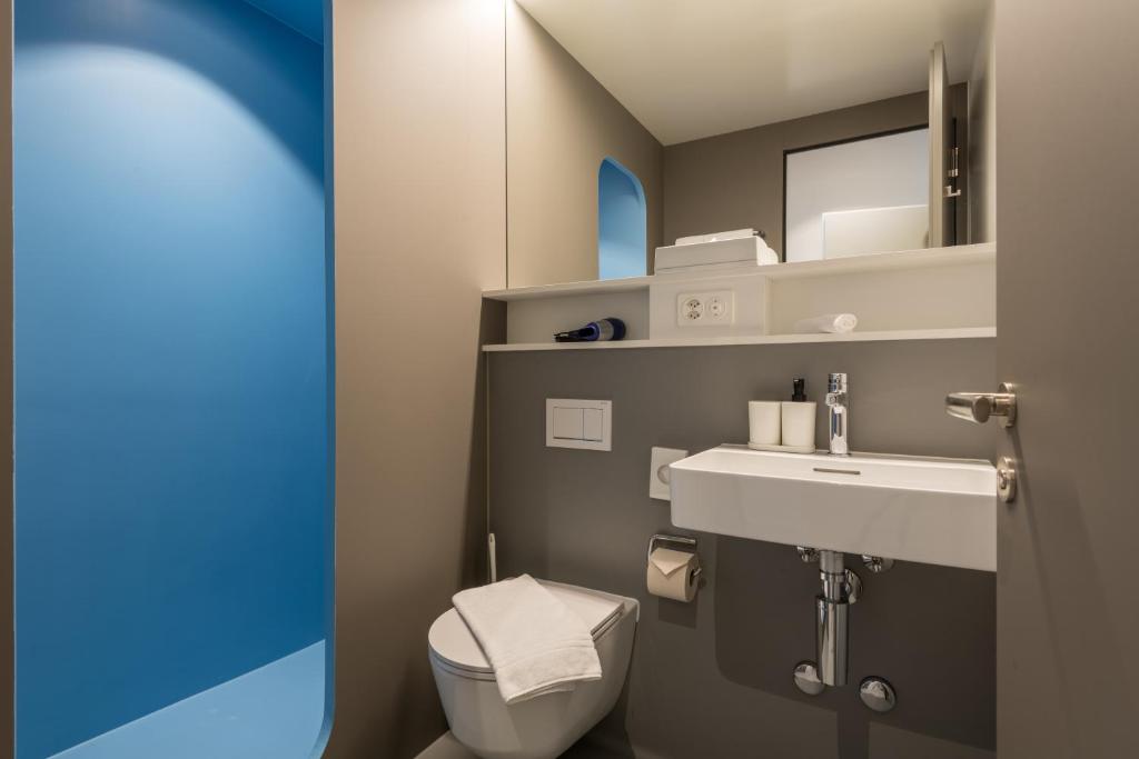Koupelna v ubytování Linde Heiden Swiss Quality Hotel